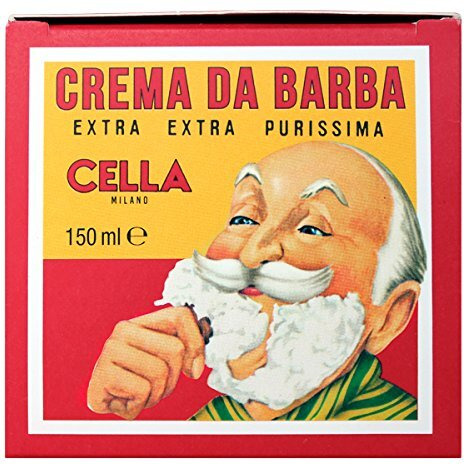 Cella Milano Shaving Cream Soap Almond, 150 Grams