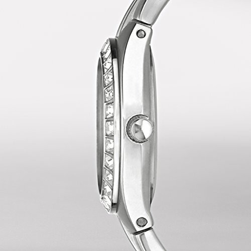 Relic By Fossil Womens Analog-Quartz Dress Watch With Stainless Steel Strap, Silver, 12 (Model Zr11787)