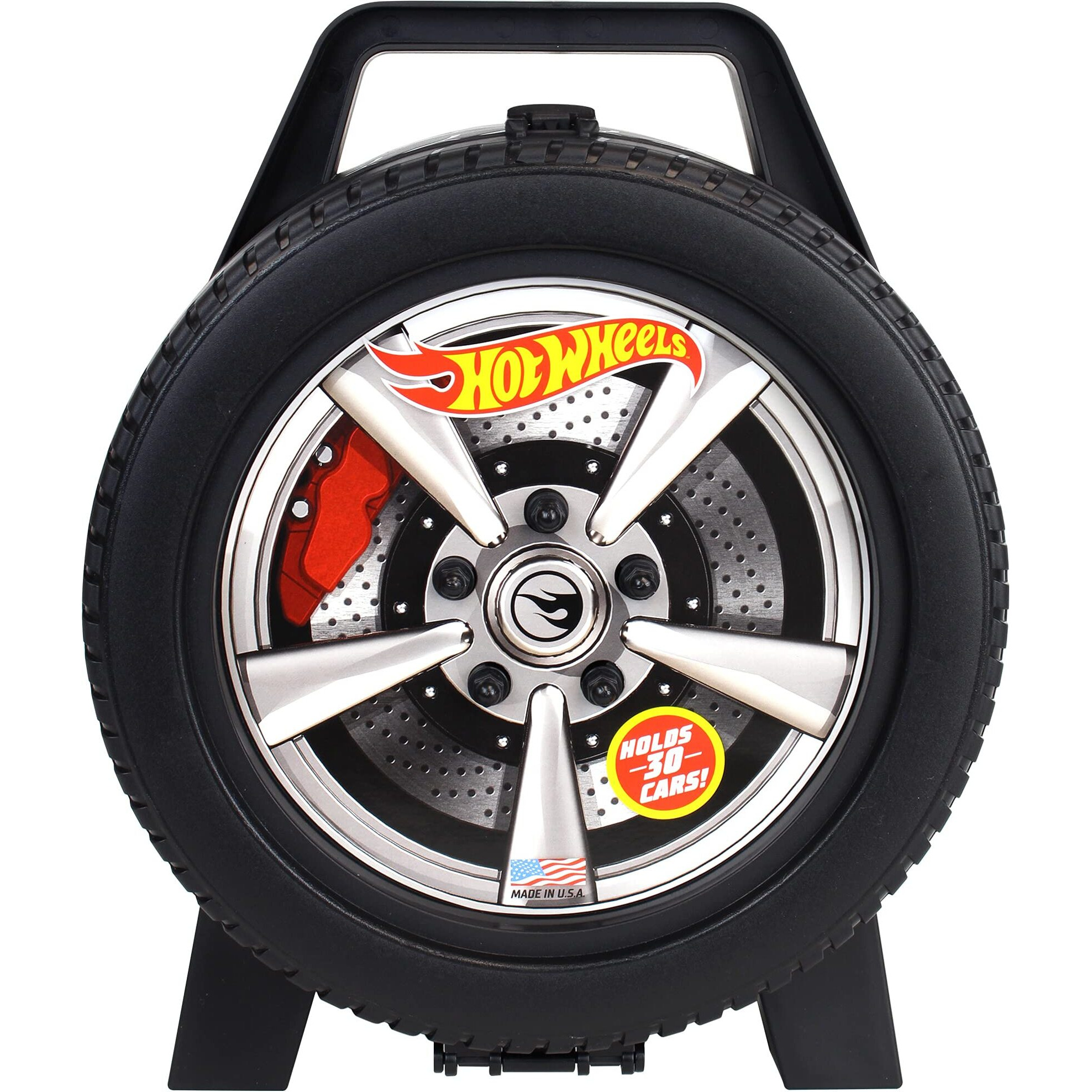 Tara Toy Hot Wheels 30-Car Storage Case With Easy Grip Carrying Handle, One Size (20385)