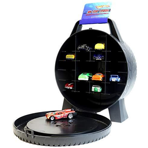Tara Toy Hot Wheels 30-Car Storage Case With Easy Grip Carrying Handle, One Size (20385)