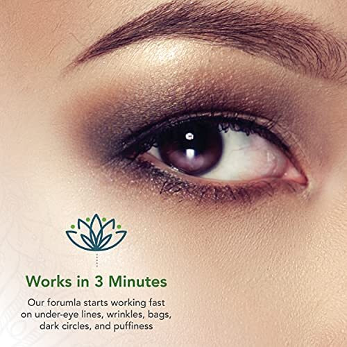 Sudden Change Instant Under-Eye Firming Serum - (Classic Formula) Under-Eye Bags Treatment For Puffiness, Lines, & Wrinkles - Wear With Or Without Makeup - 3 Minute Results (023 Oz)