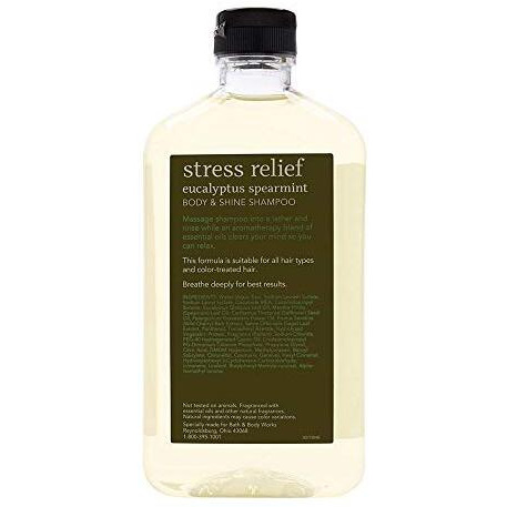 Bath & Body Works Stress Relief Eucalyptus Spearmint Body & Shine Shampoo 16 Fl Oz