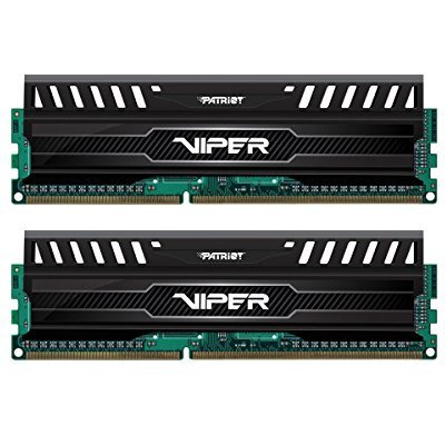 Patriot 16Gb(2X8Gb) Viper Iii Ddr3 1600Mhz (Pc3 12800) Cl9 Desktop Memory With Black Mamba Heatsink - Pv316G160C9K