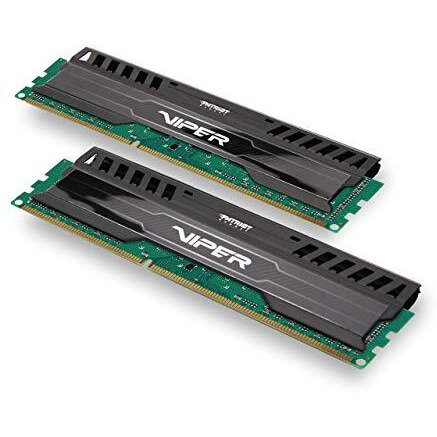 Patriot 16Gb(2X8Gb) Viper Iii Ddr3 1600Mhz (Pc3 12800) Cl9 Desktop Memory With Black Mamba Heatsink - Pv316G160C9K