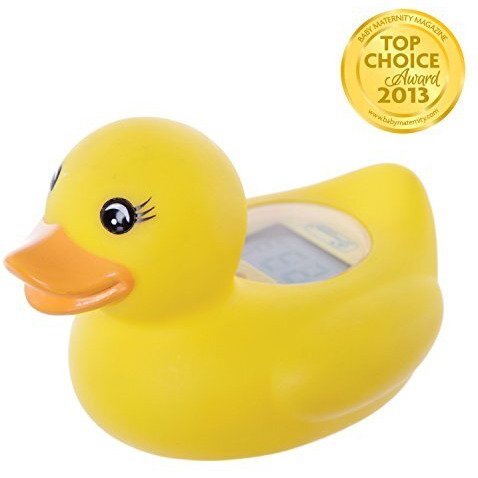 Dreambaby Room And Bath Baby Thermometer Safety Toy- Model L321 - Reliable Temperature Readings - Yellow Duck