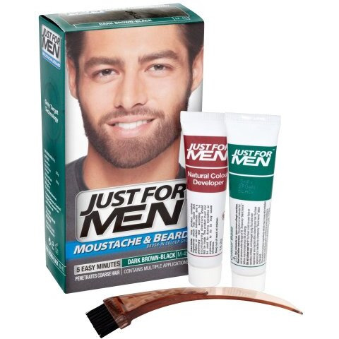 Just For Men M45 Dark Brown For Beard, Moustache & Sideburns