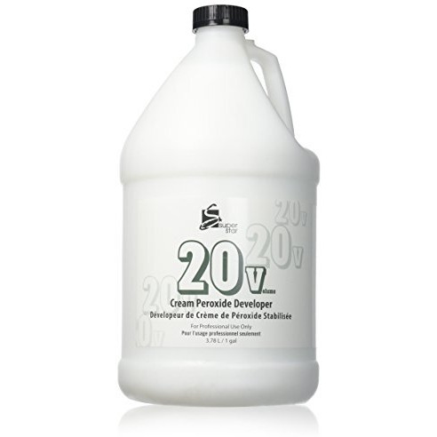 Super Star Stabilized Cream Peroxide Developer, 20V, 3.8 L / 1 Gallon (1-Count)