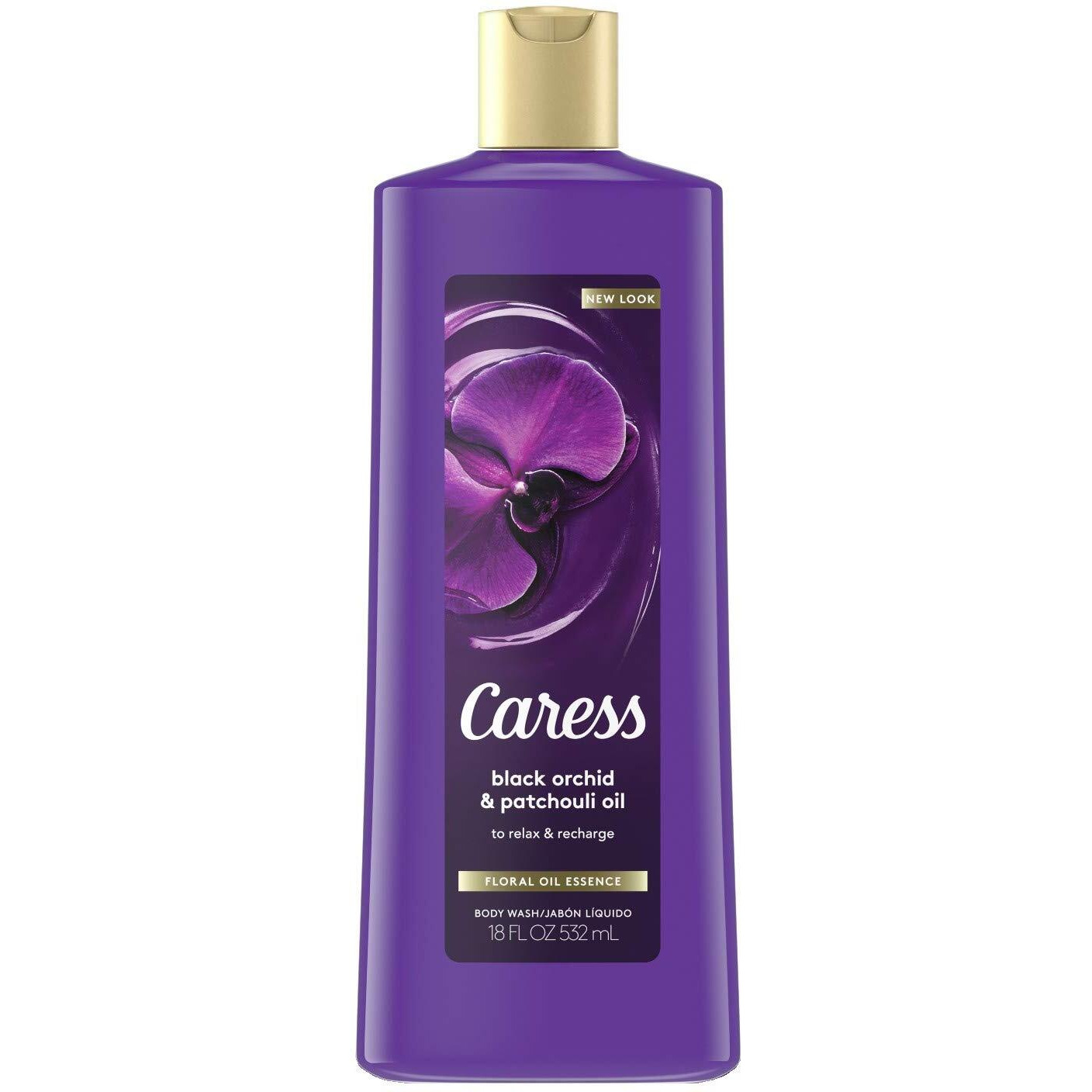 Caress Body Wash 18 Ounce Black Orchid & Patchouli (532Ml)