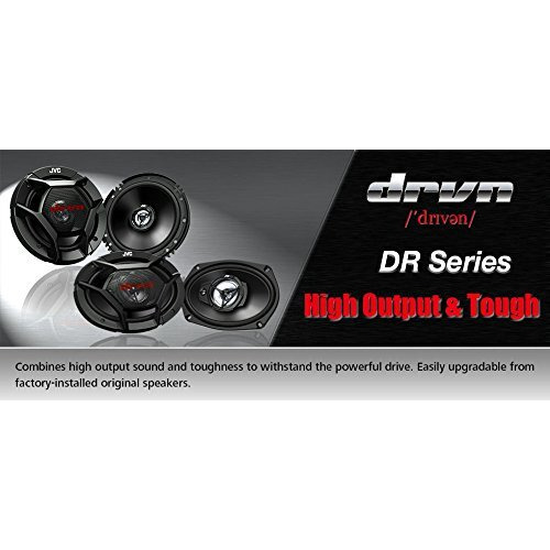 Jvc Cs-Dr620 Peak 2 Way Factory Upgrade Coaxial Speakers, Pair, 6.5A, 50W Rms, 300W
