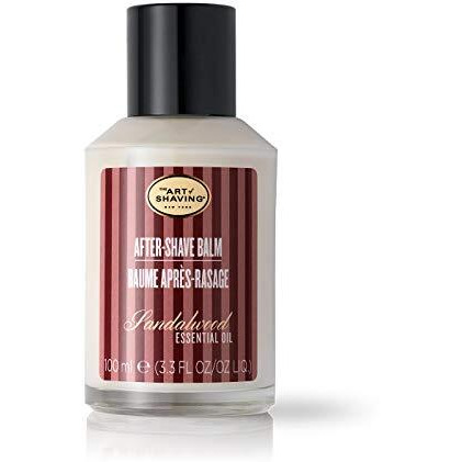 The Art Of Shaving After-Shave Balm For Men - Face Moisturizer, Clinically Tested For Sensitive Skin, Sandalwood, 3.3 Ounce