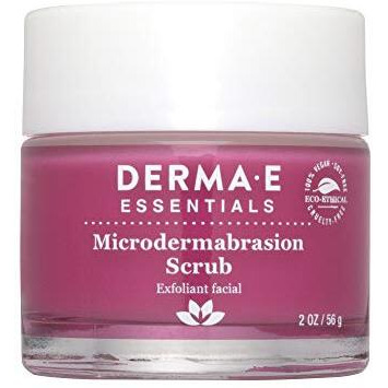 Derma E Microdermabrasion Scrub With Dead Sea Salt & Citrus Essential Oils     Facial Exfoliating Scrub Smooths, Revitalizes And Renews     Ideal For Scars And Wrinkles, 2Oz