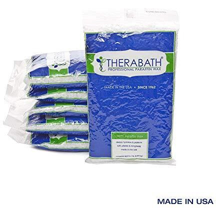 Therabath Refill Paraffin Wax, Provides Therapeutic Relief Of Pain Due To Arthritis, Joint Inflammation, Muscle Stiffness Or Injury, Scent Free, 6 1-Lb Bags