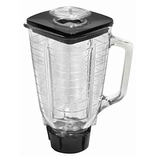 Brentwood P-Ost722 Replacement Glass Jar Set, Oster Blender Compatible, 0.33 Gallon Capacity