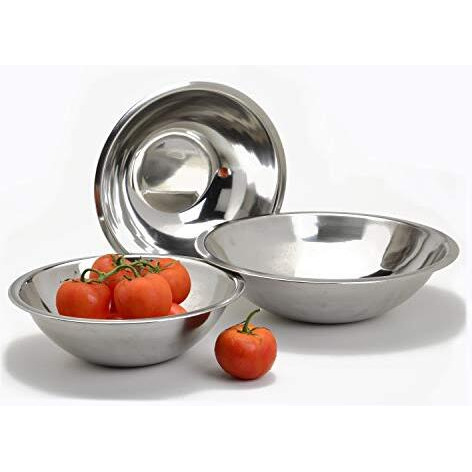 Update International (Mb-400) 4 Qt Stainless Steel Mixing Bowl