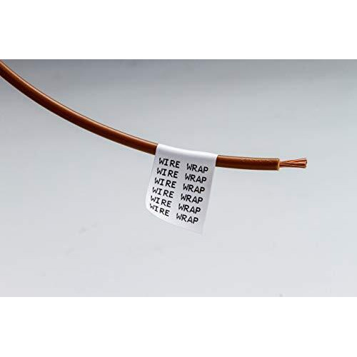 Brady Authentic (M21-500-499-Tb) Multi-Purpose Nylon Label For General Id, Wire Marking, And Lab Labeling, Black On White- For M210, M210-Lab, M211, Bmp21-Plus And Bmp21-Lab Printers, .5"" W 16' L