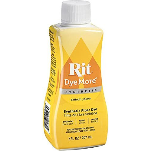 Rit Dyemore Liquid Dye, Daffodil Yellow 7 Fl Oz (Pack Of 1)