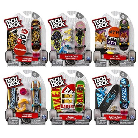 Tech Deck Baker Toy, 96Mm