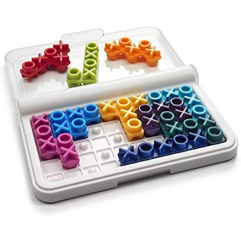 Smartgames Iq Xoxo Portable Travel Game Featuring 120 Challenges For Ages 6 - Adult