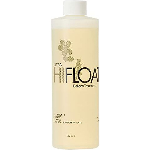 Hi-Float Company Ultra With Pump Balloon Treatment, 16 Oz, Multicolor