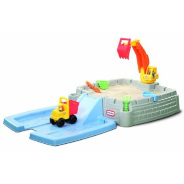 Little Tikes Big Digger Sandbox, White