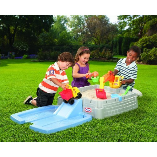 Little Tikes Big Digger Sandbox, White