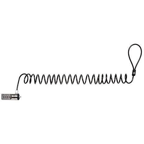 Kensington Portable Combination Cable Lock For Laptops And Other Devices - Black (K64670Am)
