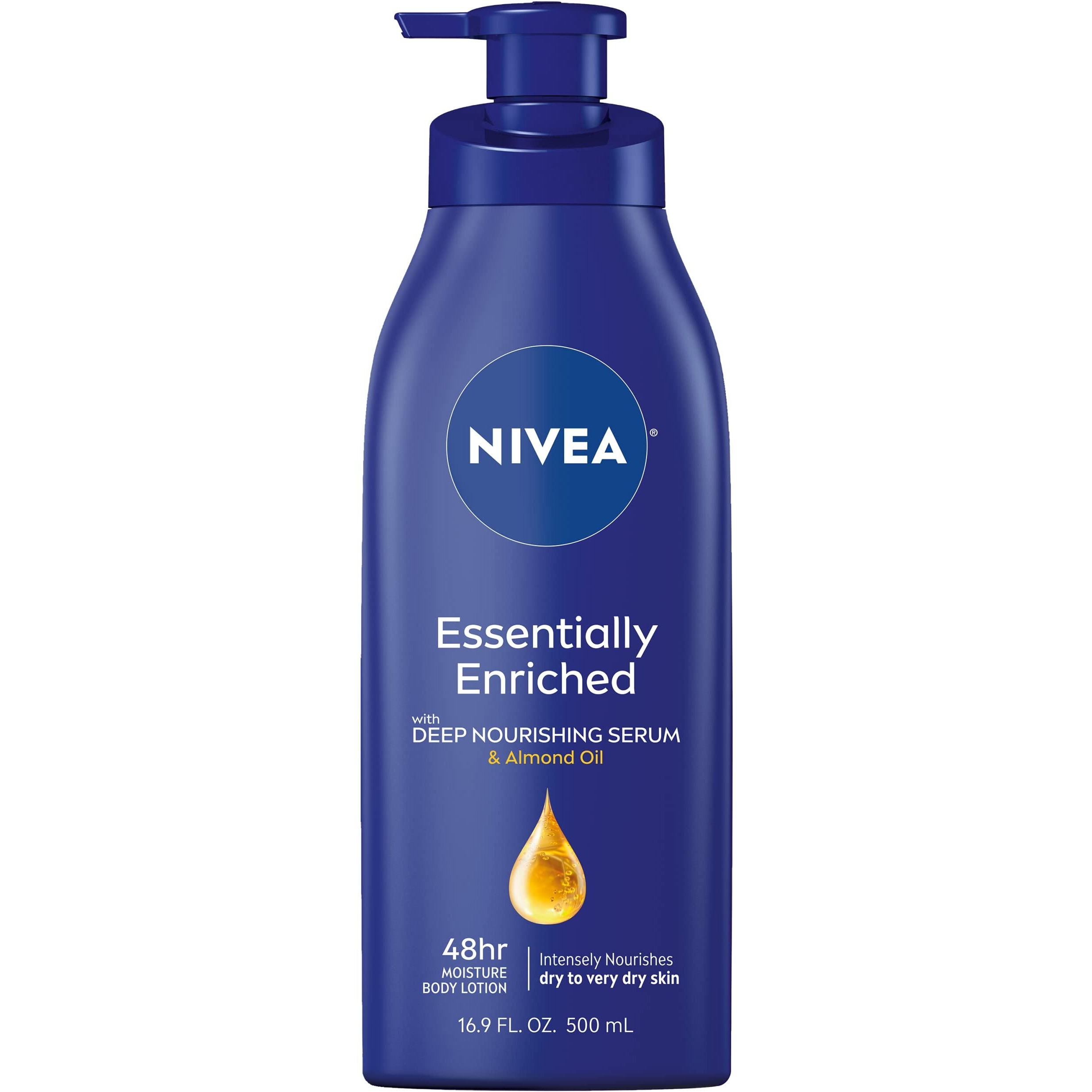 Nivea Essentially Enriched Body Lotion,Dry To Very Dry Skin, 169 Fl Oz, Package May Vary