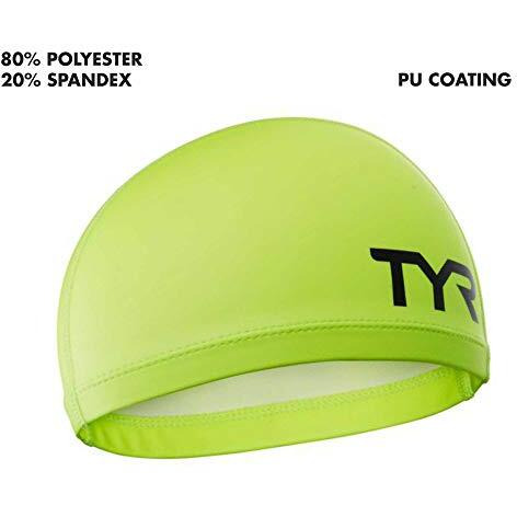 Tyr Hi-Vis Warmwear Swim Cap Flour Yellow, One Size