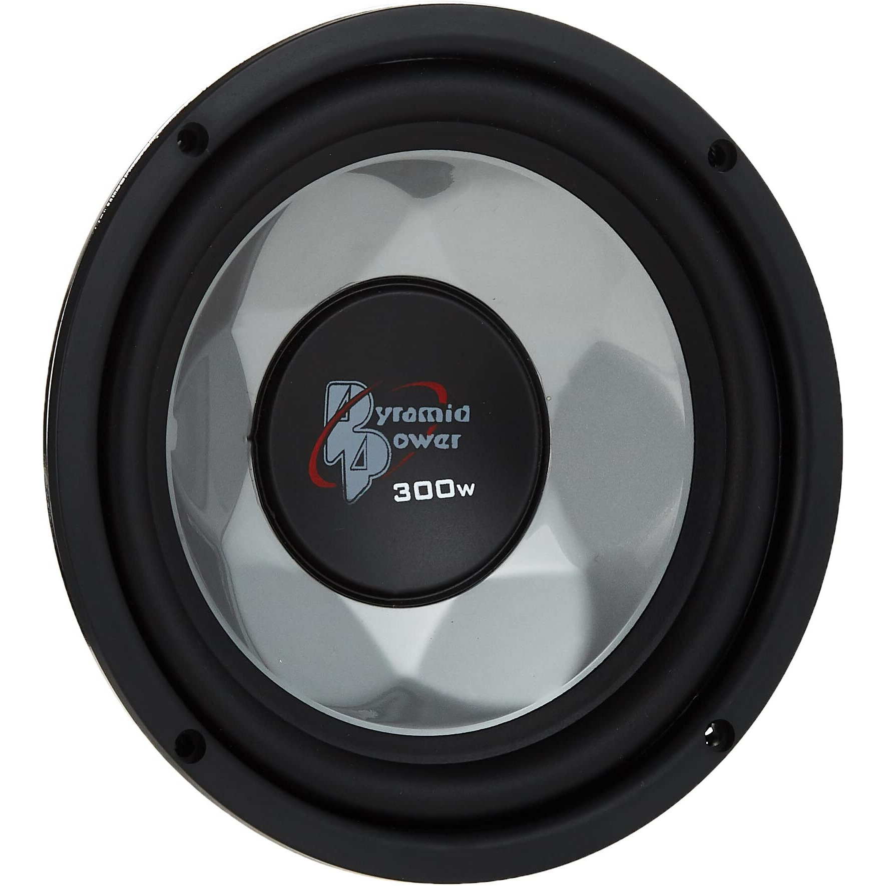 Pyramid 6"" Car Audio Speaker Subwoofer - 300 Watt High Power Bass Surround Sound Stereo Subwoofer Speaker System W/ Molded P.P. Cone, 86 Db, 4Ohm, 40 Oz Magnet,1 Inch Kapton Voice Coil -Pw677X,Black