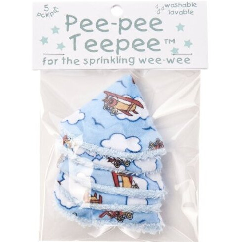 The Peepee Teepee For The Sprinkling Weewee 5 Airplanes In Cellophane Bag