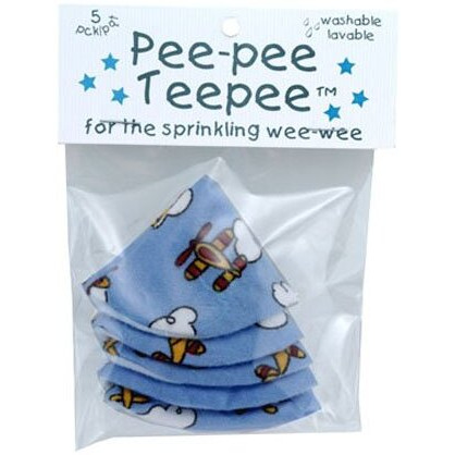 The Peepee Teepee For The Sprinkling Weewee 5 Airplanes In Cellophane Bag