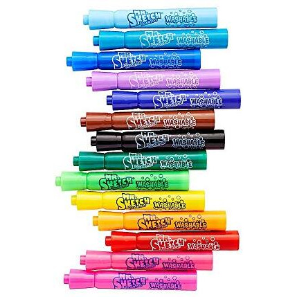Mr. Sketch 1924061 Washable Scented Markers, Chisel Tip, Assorted Colors, 14-Count