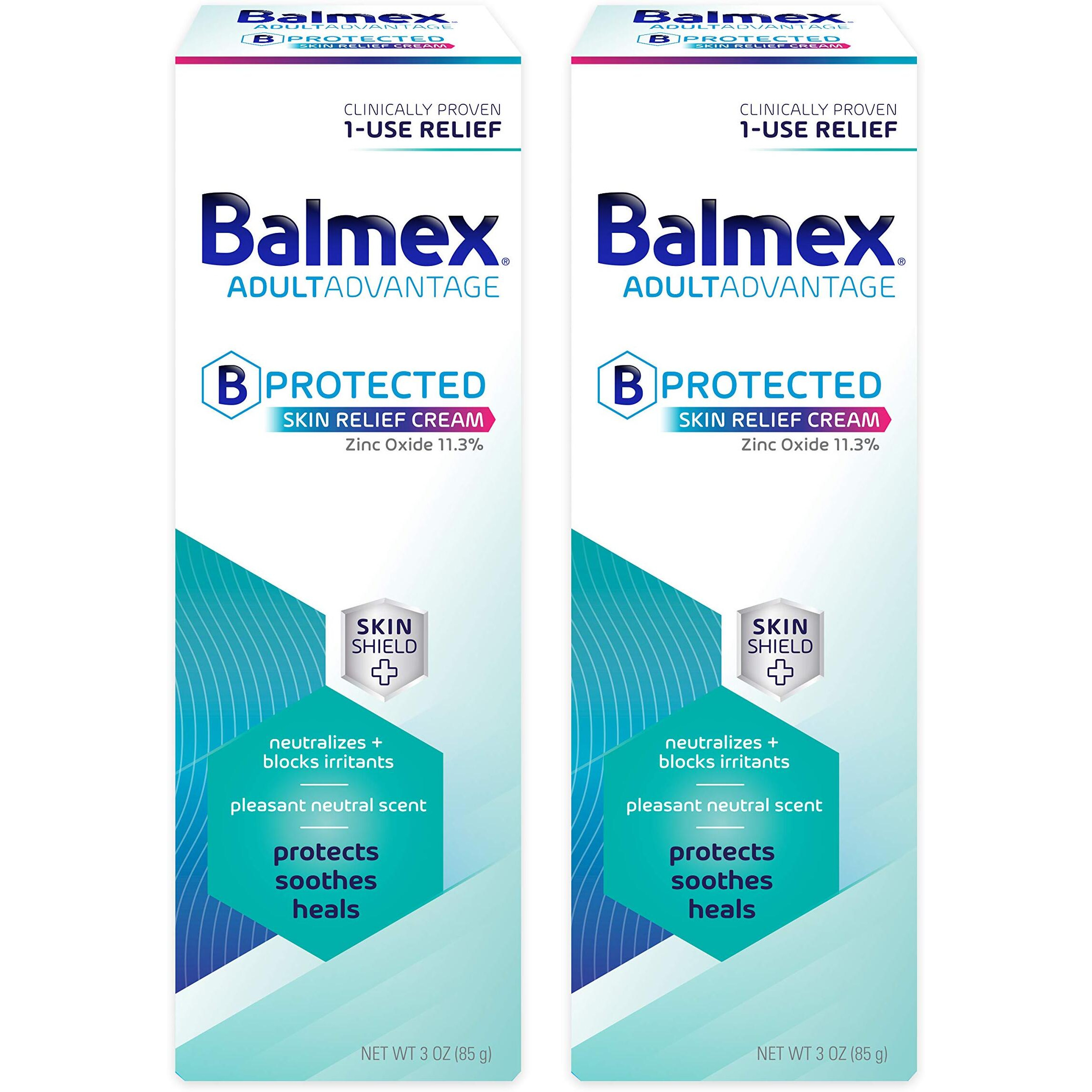 Balmex Adult Care Rash Cream, 3 Oz (Pack Of 2)