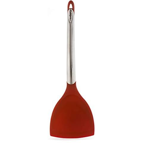 Cuisipro Silicone Wok Turner, 12.5-Inch, Red