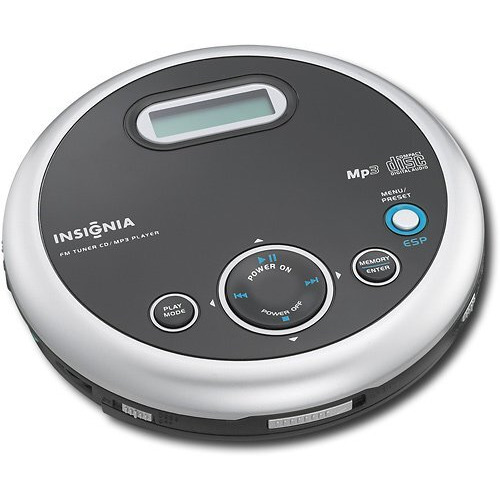 Insignia Ns-P5113 Portable Cd Player With Fm Tuner And Mp3 Playback, Black
