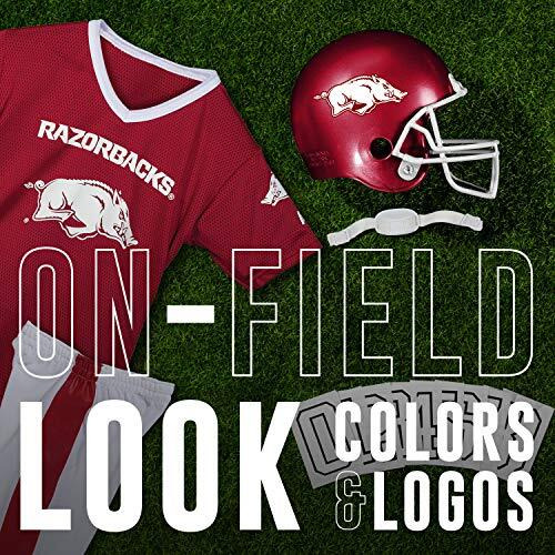 Franklin Sports Ncaa Arkansas Razorbacks Kids College Football Uniform Set - Youth Uniform Set - Includes Jersey, Helmet, Pants - Youth Medium