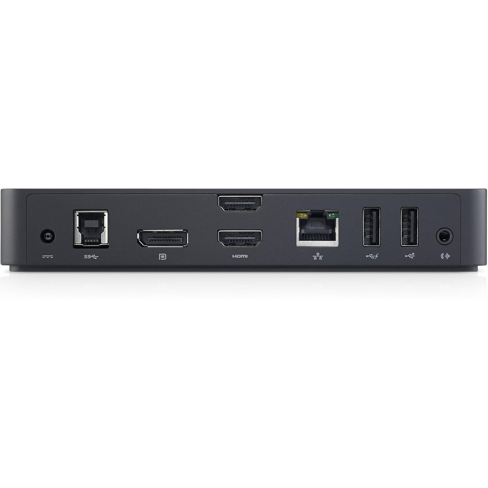 Dell Usb 3.0 Ultra Hd/4K Triple Display Docking Station (D3100), Black