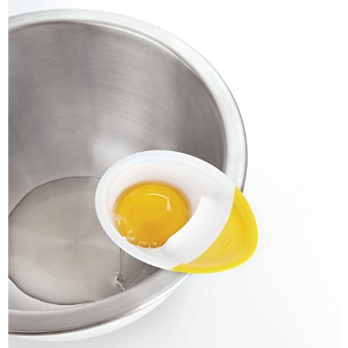 Oxo Good Grips 3-In-1 Egg Separator, Whiteyellow