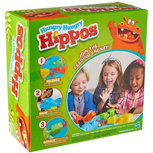 Hasbro Gaming Hungry Hungry Hippos