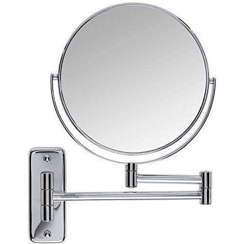 Jerdon Jp7808C 8-Inch Wall Mount Makeup Mirror With 8X Magnification, Chrome Finish
