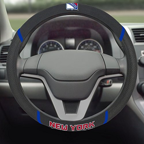 Fanmats 17173 Nhl - New York Rangers Steering Wheel Cover