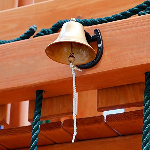 Gorilla Playsets 09-0001 Dinner Bell Swing Set Accessory, Gold