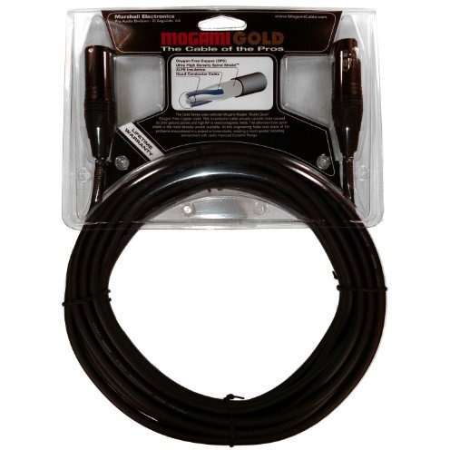 Mogami Gold Studio-25 Xlr Microphone Cable, Xlr-Female To Xlr-Male, 3-Pin, Gold Contacts, Straight Connectors, 25 Foot