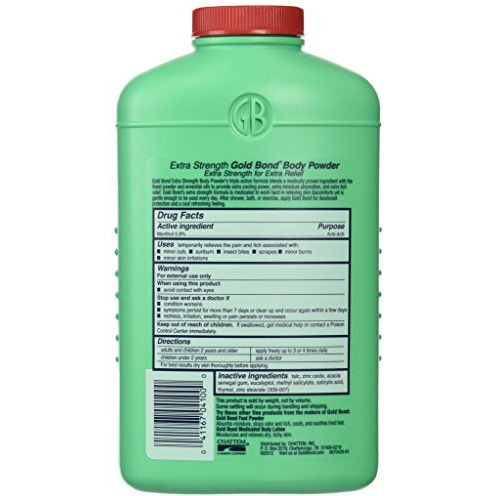 Gold Bond Medicated Body Powder Extra Strength 10Oz