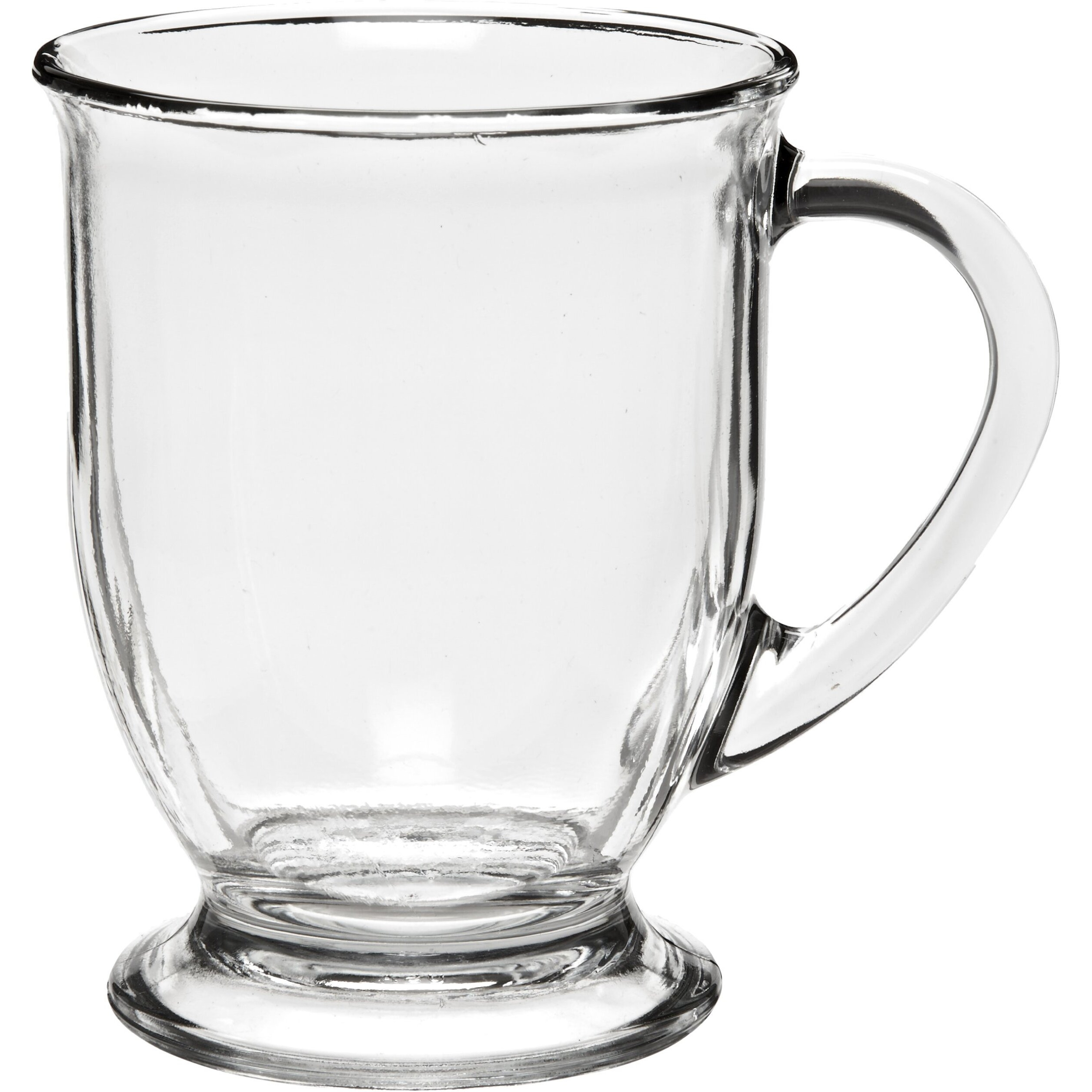 Anchor Hocking 83045A 5-14 Inch Diameter X 5 Inch Height, 16-Ounce Cafe Mug (Case Of 6)