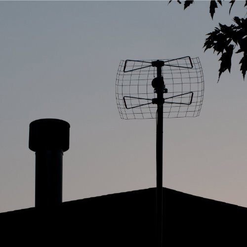 2 Element Bowtie Indoor/Outdoor Hdtv Antenna - 45 Mile Range