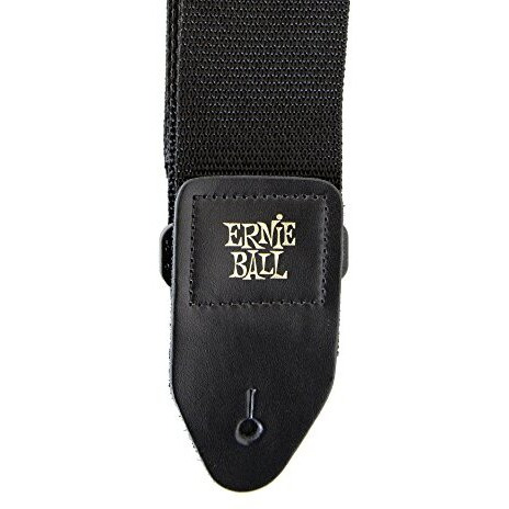Ernie Ball Polypro Guitar Strap, Black (P04037)