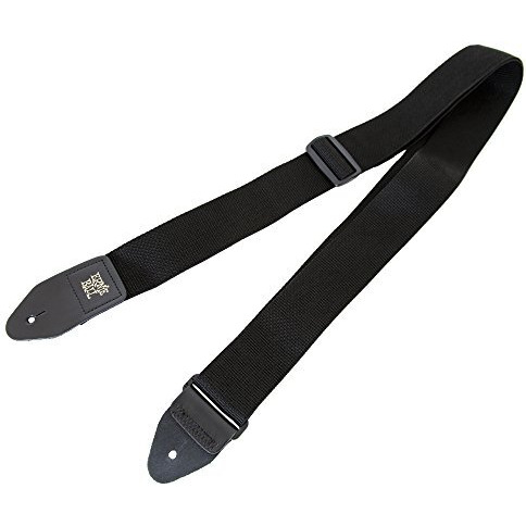 Ernie Ball Polypro Guitar Strap, Black (P04037)