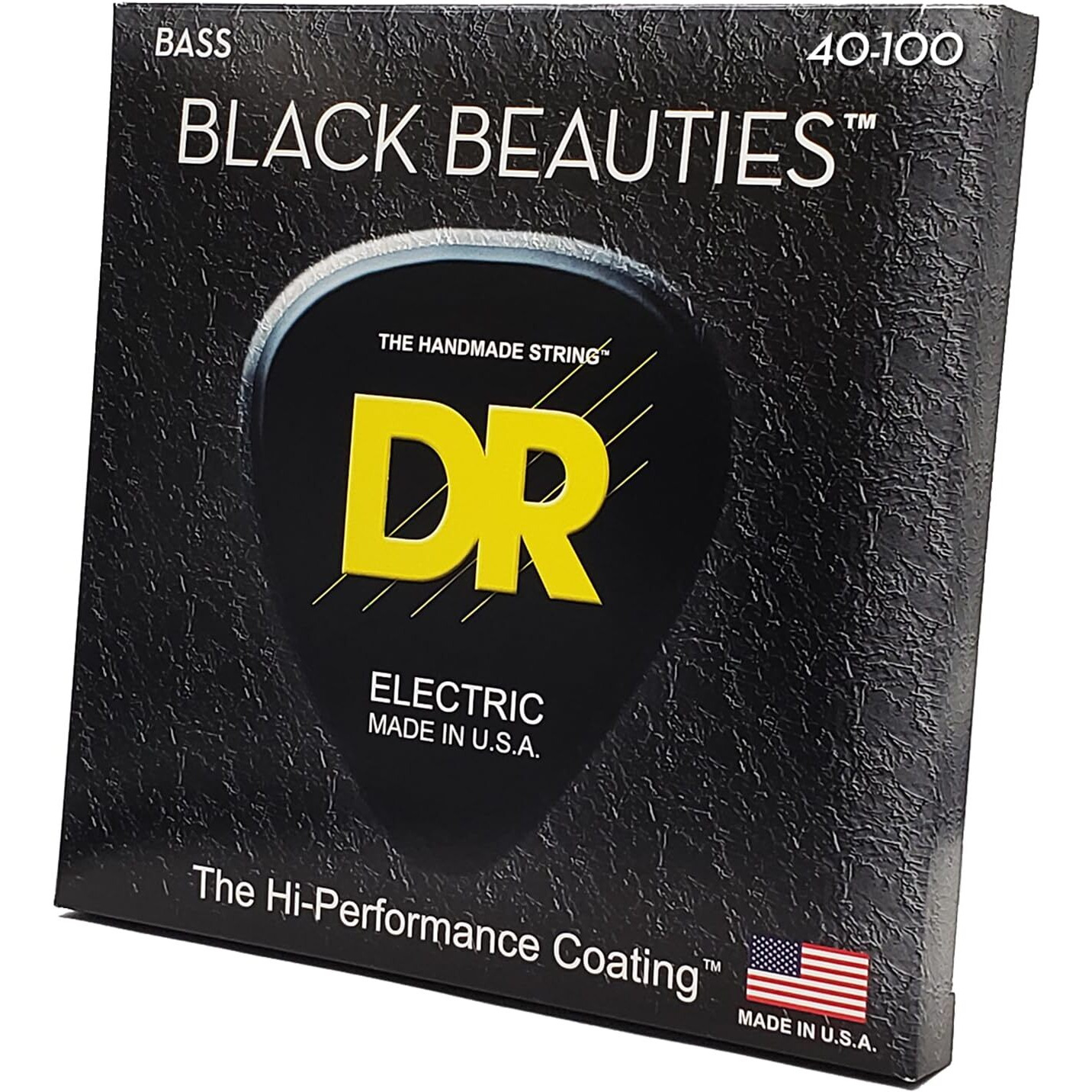 Dr Strings Black Beauties Bass Guitar Strings (Bkb-40)