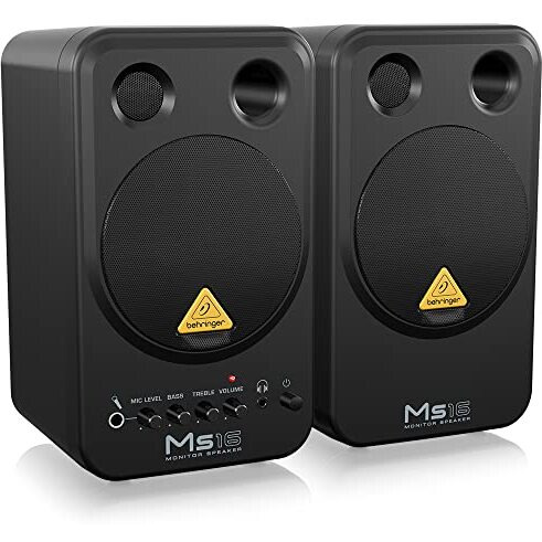 Behringer Ms16 2-Way Active Personal Monitor System Black
